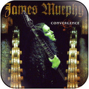 James Murphy Convergence Album Cover Sticker James Murphy Convergence Album Cover Sticker