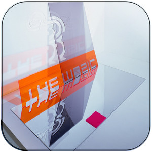 The Music Welcome To The North Album Cover Sticker The Music Welcome To The North Album Cover Sticker