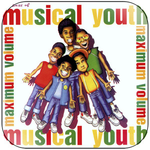 Musical Youth The Best Of Musical Youth Maximum Volume Album Cover Sticker Musical Youth The Best Of Musical Youth Maximum Volume Album Cover Sticker