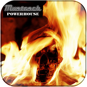 Mustasch Powerhouse Album Cover Sticker