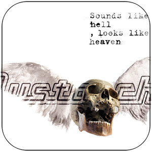 Mustasch Sounds Like Hell Looks Like Heaven Album Cover Sticker