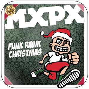 MxPx Punk Rawk Christmas Album Cover Sticker MxPx Punk Rawk Christmas Album Cover Sticker