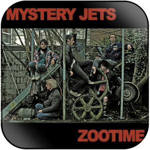 Mystery Jets Zootime Album Cover Sticker Mystery Jets Zootime Album Cover Sticker
