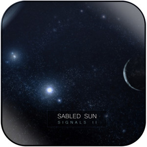 Sabled Sun Signals Ii Album Cover Sticker Sabled Sun Signals Ii Album Cover Sticker