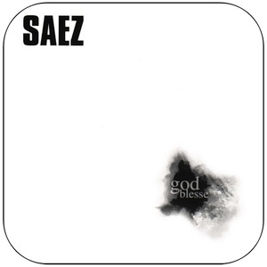 Saez God Blesse Album Cover Sticker
