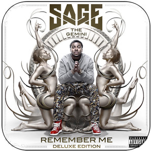 Sage The Gemini Remember Me Album Cover Sticker Sage The Gemini Remember Me Album Cover Sticker