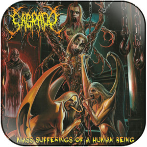 Sagrado Mass Sufferings Of A Human Being Album Cover Sticker Sagrado Mass Sufferings Of A Human Being Album Cover Sticker