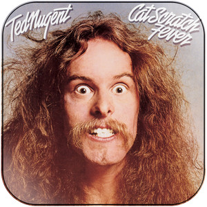 Ted Nugent Cat Scratch Fever Album Cover Sticker Ted Nugent Cat Scratch Fever Album Cover Sticker
