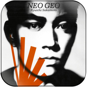 Ryuichi Sakamoto Neo Geo Album Cover Sticker Ryuichi Sakamoto Neo Geo Album Cover Sticker