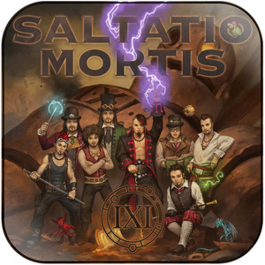 Saltatio Mortis Das Schwarze Ixi-1 Album Cover Sticker Saltatio Mortis Das Schwarze Ixi-1 Album Cover Sticker