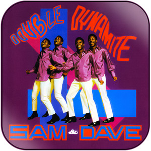 Sam and Dave Double Dynamite Album Cover Sticker Sam and Dave Double Dynamite Album Cover Sticker