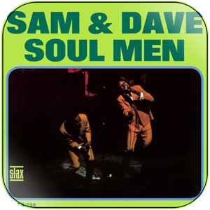 Sam and Dave Soul Men Album Cover Sticker Sam and Dave Soul Men Album Cover Sticker