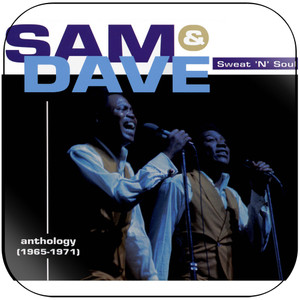 Sam and Dave Sweat N Soul Anthology 1965 1971 Album Cover Sticker Sam and Dave Sweat N Soul Anthology 1965 1971 Album Cover Sticker