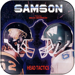 Samson Head Tactics Album Cover Sticker Samson Head Tactics Album Cover Sticker