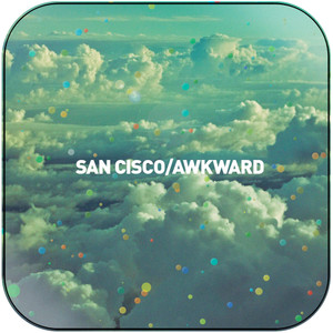 San Cisco Awkward Album Cover Sticker