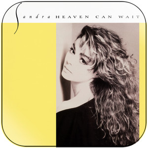 Sandra Heaven Can Wait Album Cover Sticker Sandra Heaven Can Wait Album Cover Sticker