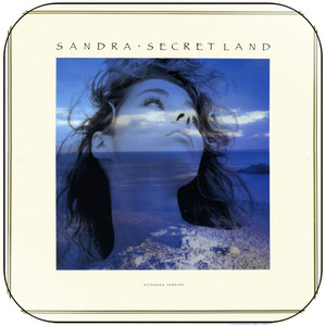 Sandra Secret Land Album Cover Sticker