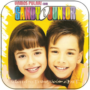 Sandy and Junior Vamos Pular Com Sandy Junior Album Cover Sticker