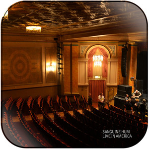 Sanguine Hum Live In America Album Cover Sticker Sanguine Hum Live In America Album Cover Sticker