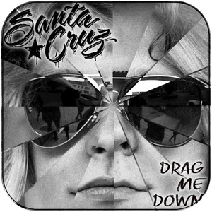 Santa Cruz Drag Me Down Album Cover Sticker Santa Cruz Drag Me Down Album Cover Sticker