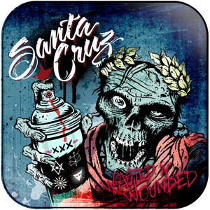 Santa Cruz Wasted N Wounded Album Cover Sticker Santa Cruz Wasted N Wounded Album Cover Sticker