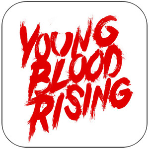 Santa Cruz Young Blood Rising Album Cover Sticker Santa Cruz Young Blood Rising Album Cover Sticker