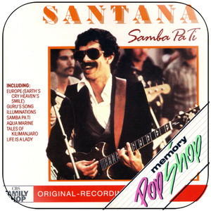 Santana Samba Pa Ti-2 Album Cover Sticker