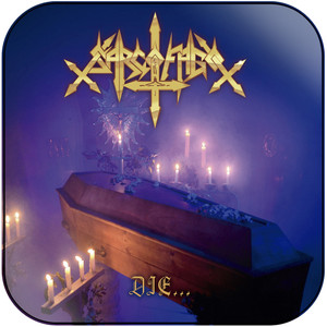 Sarcofago Die Hard Album Cover Sticker