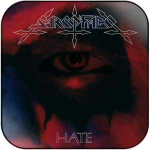 Sarcofago Hate Album Cover Sticker