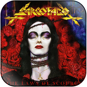 Sarcofago The Laws Of Scourge Album Cover Sticker
