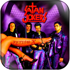Satan Jokers Fetish X Album Cover Sticker