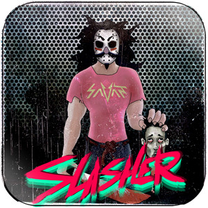 Savant Slasher Album Cover Sticker