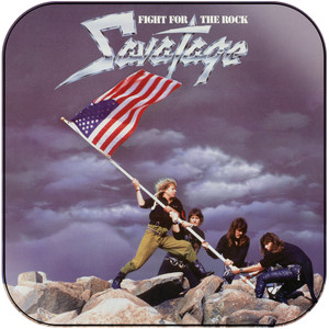 Savatage Fight For The Rock-2 Album Cover Sticker Savatage Fight For The Rock-2 Album Cover Sticker