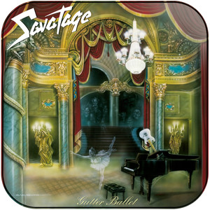 Savatage Gutter Ballet Album Cover Sticker Savatage Gutter Ballet Album Cover Sticker