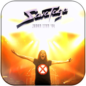 Savatage Japan Live 94 Album Cover Sticker Savatage Japan Live 94 Album Cover Sticker