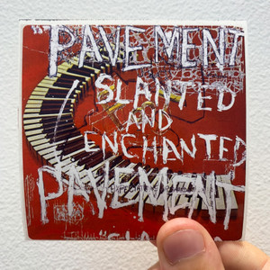 Pavement Slanted and Enchanted Album Cover Sticker Pavement Slanted and Enchanted Album Cover Sticker