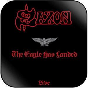 Saxon The Eagle Has Landed Album Cover Sticker Saxon The Eagle Has Landed Album Cover Sticker