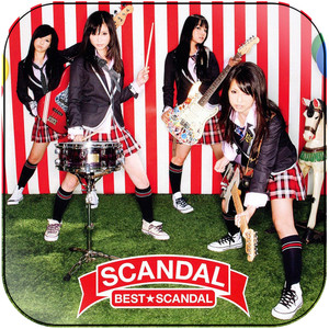 SCANDAL Bestscandal Album Cover Sticker SCANDAL Bestscandal Album Cover Sticker