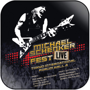 Michael Schenker Fest Live Tokyo International Forum Hall A Album Cover Sticker Michael Schenker Fest Live Tokyo International Forum Hall A Album Cover Sticker