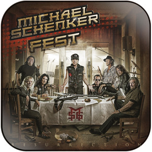 Michael Schenker Fest Resurrection Album Cover Sticker Michael Schenker Fest Resurrection Album Cover Sticker