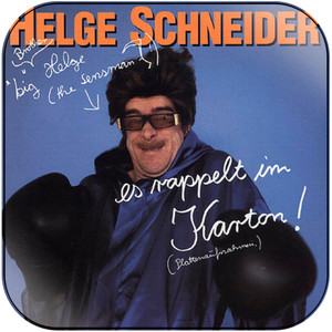 Helge Schneider Es Rappelt Im Karton Album Cover Sticker Helge Schneider Es Rappelt Im Karton Album Cover Sticker