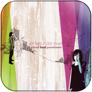 School Food Punishment Air Feel Color Swim Album Cover Sticker School Food Punishment Air Feel Color Swim Album Cover Sticker