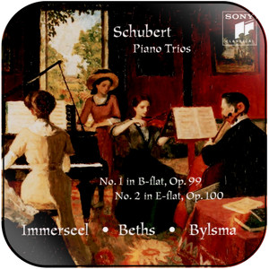 Franz Schubert Piano Trios No 1 In B Flat Major Op 99 No 2 In E Flat Major Album Cover Sticker Franz Schubert Piano Trios No 1 In B Flat Major Op 99 No 2 In E Flat Major Album Cover Sticker