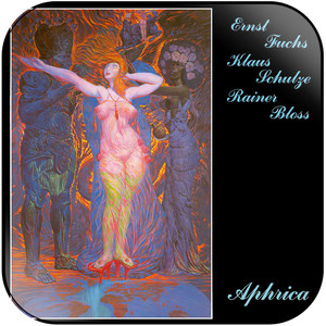 Klaus Schulze Aphrica Album Cover Sticker Klaus Schulze Aphrica Album Cover Sticker