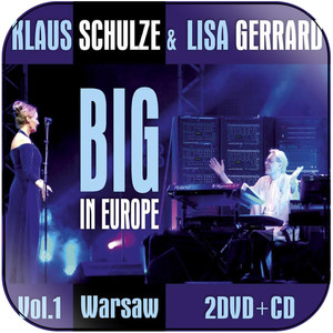 Klaus Schulze Klaus Schulze Lisa Gerrard Big In Europe Vol 1 Warsaw Album Cover Sticker Klaus Schulze Klaus Schulze Lisa Gerrard Big In Europe Vol 1 Warsaw Album Cover Sticker