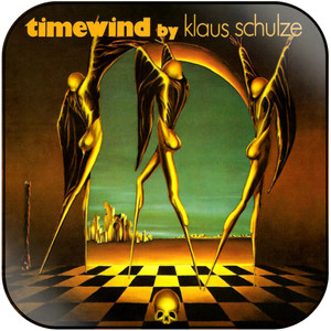 Klaus Schulze Timewind Album Cover Sticker Klaus Schulze Timewind Album Cover Sticker