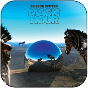 Scissor Sisters Magic Hour Album Cover Sticker Scissor Sisters Magic Hour Album Cover Sticker