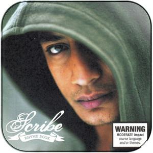 Scribe Rhyme Book Album Cover Sticker