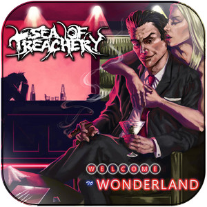 Sea of Treachery Wonderland Album Cover Sticker Sea of Treachery Wonderland Album Cover Sticker