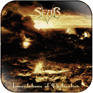 Sear Lamentations Of Destruction Album Cover Sticker Sear Lamentations Of Destruction Album Cover Sticker